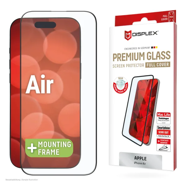 Displex Full Face Tempered Glass (iPhone Air) 02161 Displex Full Face Tempered Glass (iPhone Air) 02161 - Image 1