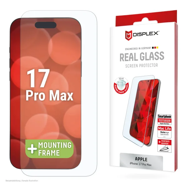 Displex Tempered Glass (iPhone 17 / 17 Pro / 16 Pro) 02157 Displex Tempered Glass (iPhone 17 / 17 Pro / 16 Pro) 02157 - Image 1
