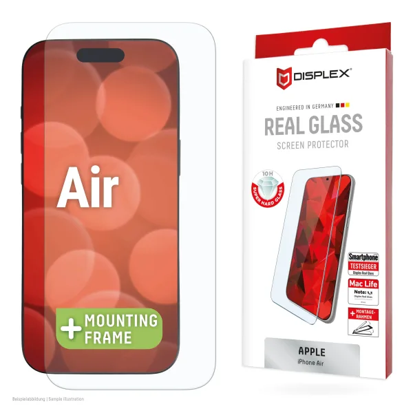 Displex Tempered Glass (iPhone Air) 02158 Displex Tempered Glass (iPhone Air) 02158 - Image 1