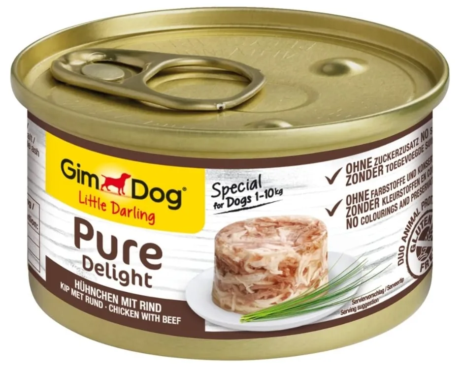 Dog Food Υγρή Τροφή Σκύλων σε Φακελάκι με Κοτόπουλο και Βοδινό 85gr 317639 Dog Food Υγρή Τροφή Σκύλων σε Φακελάκι με Κοτόπουλο και Βοδινό 85gr 317639 - Image 1
