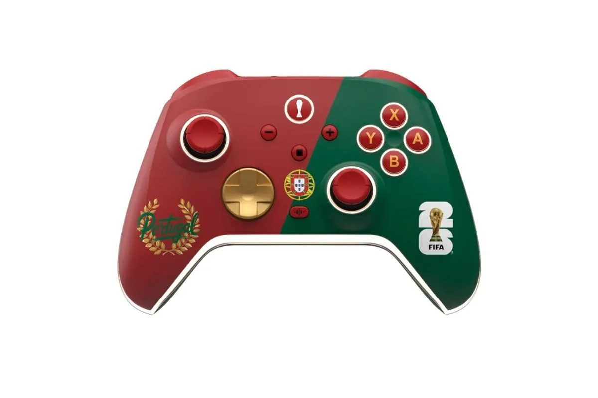 Dragonshock AURORA+ Ασύρματο Gamepad για Android / PC / Switch / Switch 2 / iOS Fifa WC 26 Portugal Dragonshock AURORA+ Ασύρματο Gamepad για Android / PC / Switch / Switch 2 / iOS Fifa WC 26 Portugal - Image 1