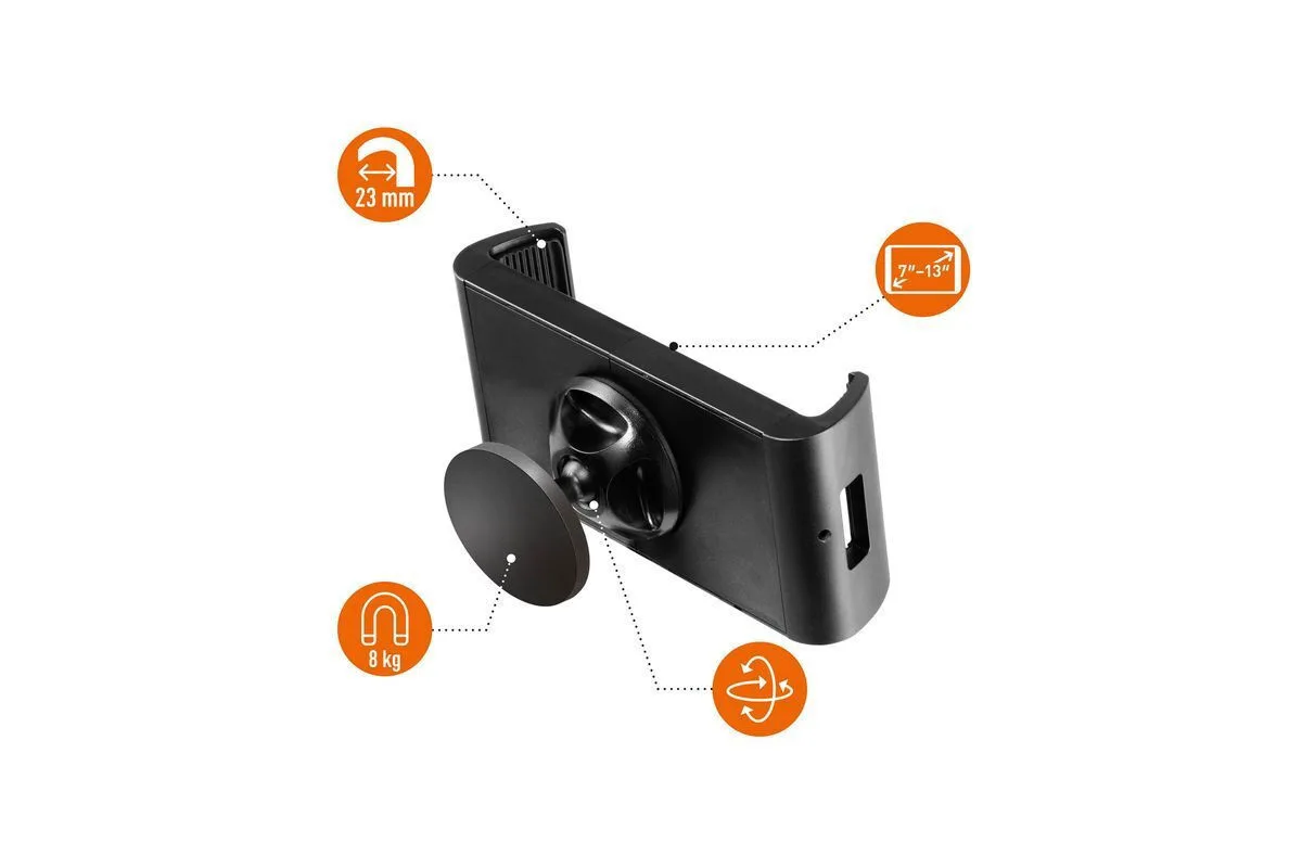 Durable Βάση Tablet σε Μαύρο χρώμα Durable Βάση Tablet σε Μαύρο χρώμα - Image 1