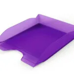 Durable Διάφανος Δίσκος Εγγράφων Πλαστικός Μωβ 25.3x33.7x6.3εκ. 1701674992