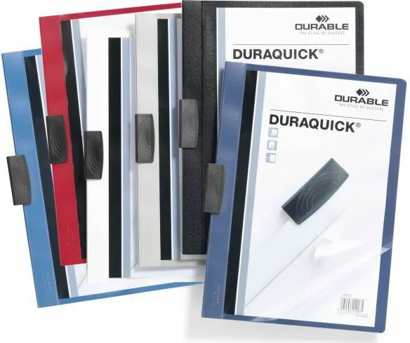 Durable Ντοσιέ με Κλιπ Λευκό 227002 Durable Ντοσιέ με Κλιπ Λευκό 227002 - Image 1