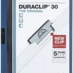 Durable Ντοσιέ με Κλιπ Συνεδρίου για Χαρτί A4 Μπλε Duraclip 30 165220007