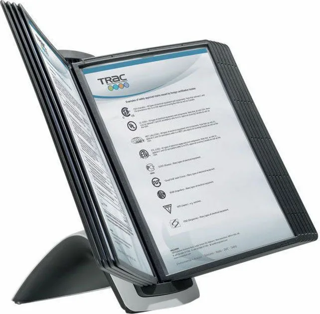 Durable Σταντ Προβολής Μονόφυλλο Sherpa Table 585501 A4 10τμχ Durable Σταντ Προβολής Μονόφυλλο Sherpa Table 585501 A4 10τμχ - Image 1