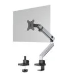 Durable Select Plus Βάση Γραφείου Οθόνης έως 32" με Βραχίονα Ασημί
