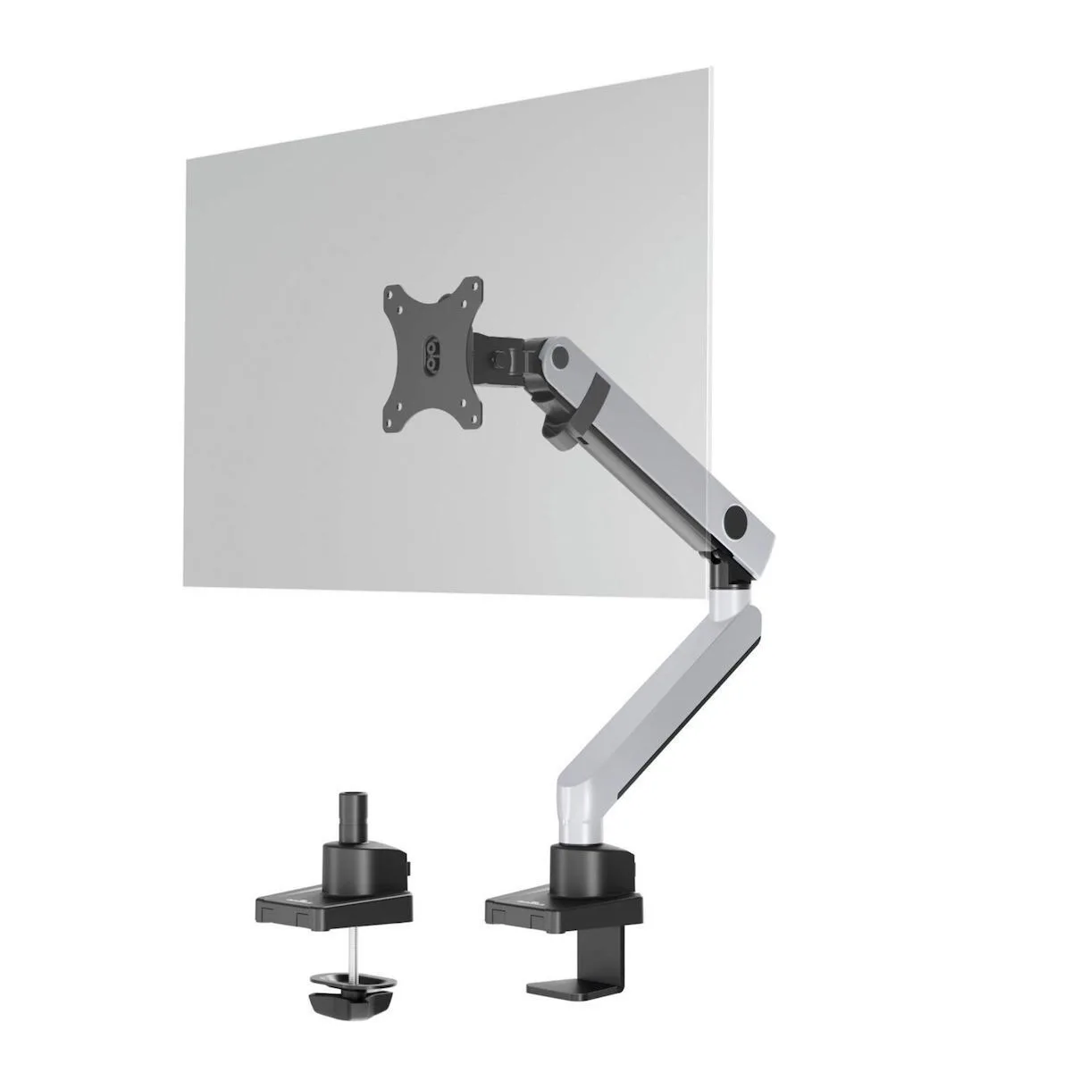 Durable Select Plus Βάση Γραφείου Οθόνης έως 32" με Βραχίονα Ασημί Durable Select Plus Βάση Γραφείου Οθόνης έως 32" με Βραχίονα Ασημί - Image 1