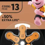 Duracell Μπαταρίες Ακουστικών Βαρηκοΐας 13 1.45V 6τμχ