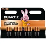 Duracell Plus Αλκαλικές Μπαταρίες AAA 1.5V 10τμχ DPBLR3B10