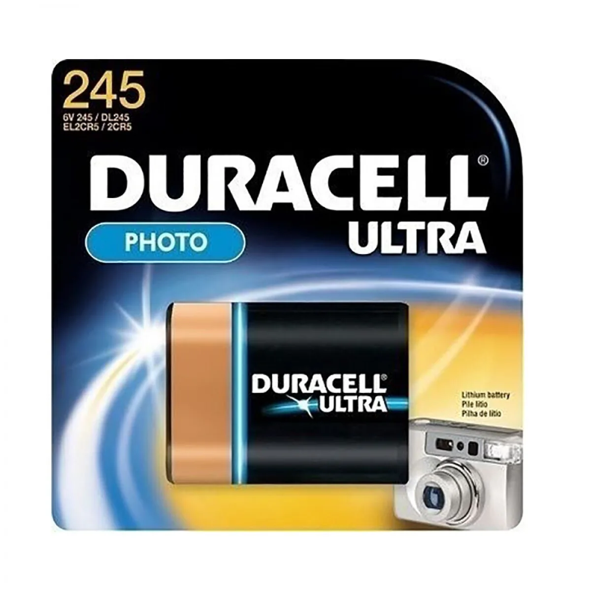 Duracell Ultra Μπαταρία Λιθίου 2CR5 6V Φωτογραφική (Block) 1τμχ Duracell Ultra Μπαταρία Λιθίου 2CR5 6V Φωτογραφική (Block) 1τμχ - Image 1