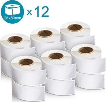 Dymo 2093091 2093091 130 Αυτοκόλλητες Ετικέτες σε Ρολό για Εκτυπωτή Ετικετών 89x28mm 12τμχ Dymo 2093091 2093091 130 Αυτοκόλλητες Ετικέτες σε Ρολό για Εκτυπωτή Ετικετών 89x28mm 12τμχ - Image 1