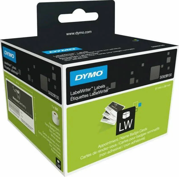 Dymo S0929100 300 Αυτοκόλλητες Ετικέτες σε Ρολό για Εκτυπωτή Ετικετών 89x51mm Dymo S0929100 300 Αυτοκόλλητες Ετικέτες σε Ρολό για Εκτυπωτή Ετικετών 89x51mm - Image 1
