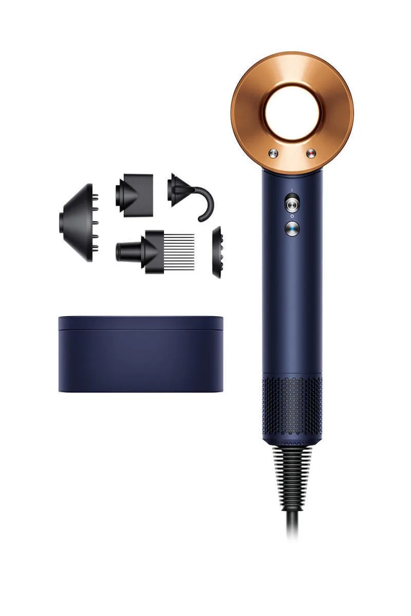 Dyson Supersonic HD07 Case Ionic Επαγγελματικό Πιστολάκι Μαλλιών με Φυσούνα 1600W Dark Blue / Bright Copper 412525-01 Dyson Supersonic HD07 Case Ionic Επαγγελματικό Πιστολάκι Μαλλιών με Φυσούνα 1600W Dark Blue / Bright Copper 412525-01 - Image 1