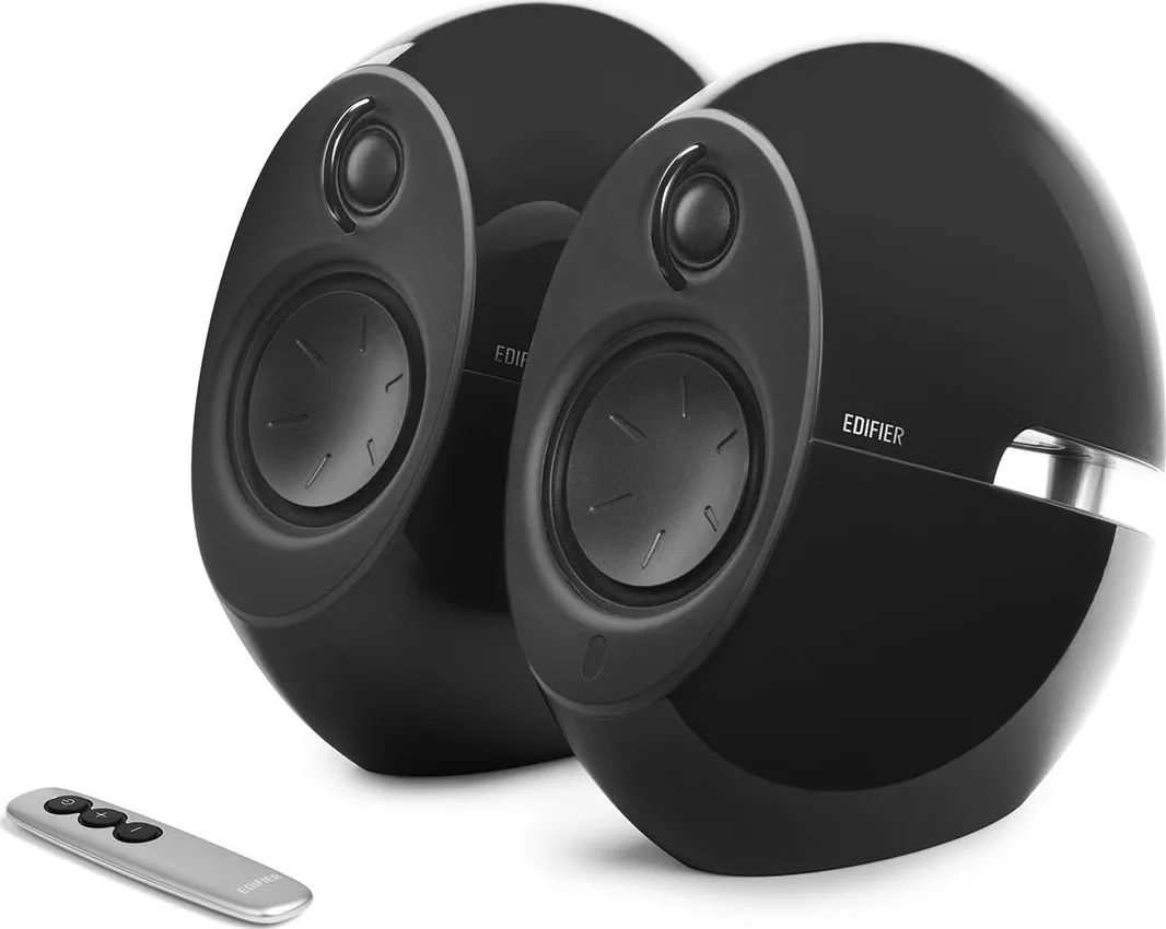Edifier e25HD Luna HD Αυτοενισχυόμενα Ηχεία με Bluetooth 74W (Ζεύγος) Μαύρα Edifier e25HD Luna HD Αυτοενισχυόμενα Ηχεία με Bluetooth 74W (Ζεύγος) Μαύρα - Image 1