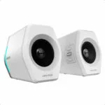 Edifier G2000 RGB Ασύρματα Ηχεία Υπολογιστή 2.0 με RGB Φωτισμό και Bluetooth Ισχύος 32W σε Μαύρο Χρώμα