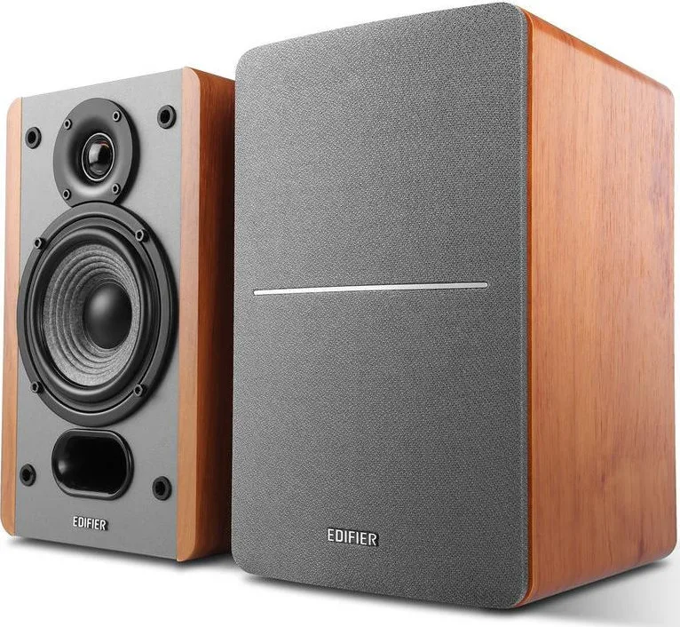 Edifier P12 Ζεύγος Ηχείων Hi-Fi Βιβλιοθήκης 100W 2 Δρόμων Π12.8xΒ16.8xΥ23.8εκ. Καφέ Edifier P12 Ζεύγος Ηχείων Hi-Fi Βιβλιοθήκης 100W 2 Δρόμων Π12.8xΒ16.8xΥ23.8εκ. Καφέ - Image 1