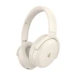 Edifier WH700NB Pro Ασύρματα / Ενσύρματα Over Ear Ακουστικά με 56 ώρες Λειτουργίας και Quick Charge Ivory