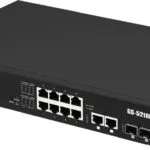 Edimax GS-5210PL Unmanaged L2 PoE+ Switch με 10 Θύρες Gigabit (1Gbps) Ethernet και 2 SFP Θύρες