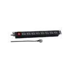 EFB 19" 1U socket cable 16x USB-A Docking Station με 4K Μαύρο