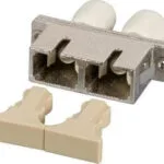 Efb Efb Adapter St Sc Duplex Multimode Metal Ceramic Sleeve Beige