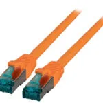 EFB S/FTP Cat.6a (Gigabit) Καλώδιο Δικτύου Ethernet 20m Πορτοκαλί MK6001.20O