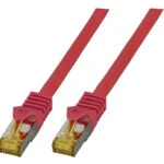 EFB S/FTP Cat.7 (10Gbps) Καλώδιο Δικτύου Ethernet 30m Κόκκινο MK7001.30R