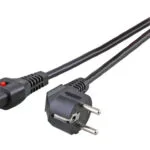 EFB Schuko - IEC C13 Cable 3m Μαύρο EK600SW.3