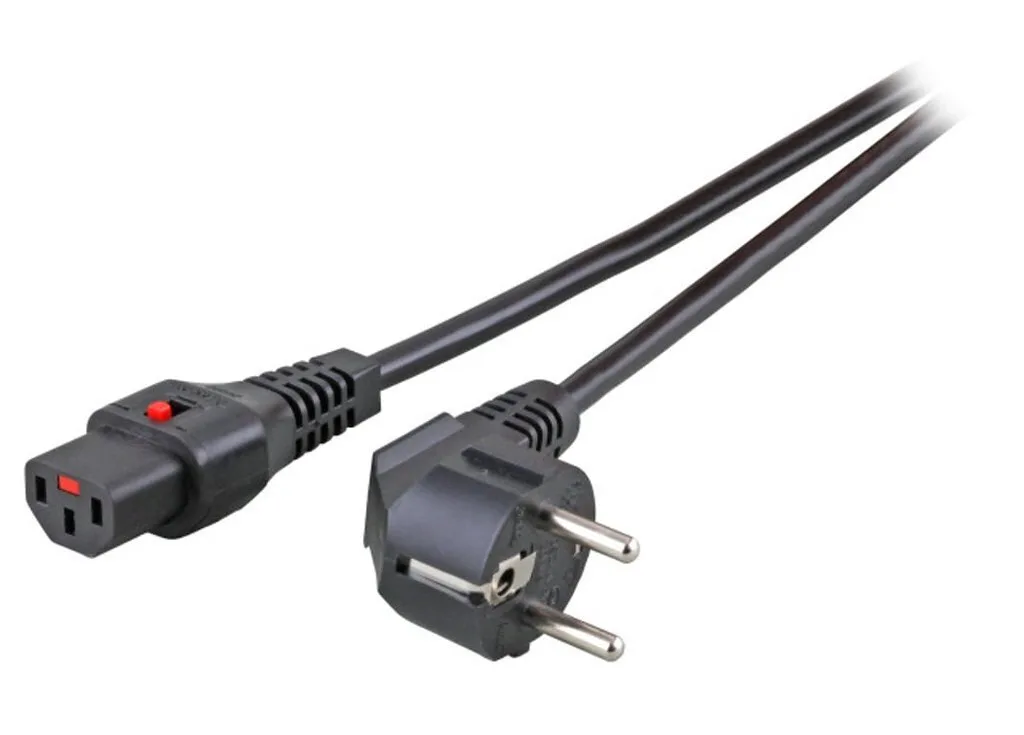 EFB Schuko - IEC C13 Cable 3m Μαύρο EK600SW.3 EFB Schuko - IEC C13 Cable 3m Μαύρο EK600SW.3 - Image 1