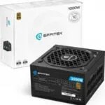 Effitek EG-1000 1000W Μαύρο Τροφοδοτικό Υπολογιστή Full Modular 80 Plus Gold