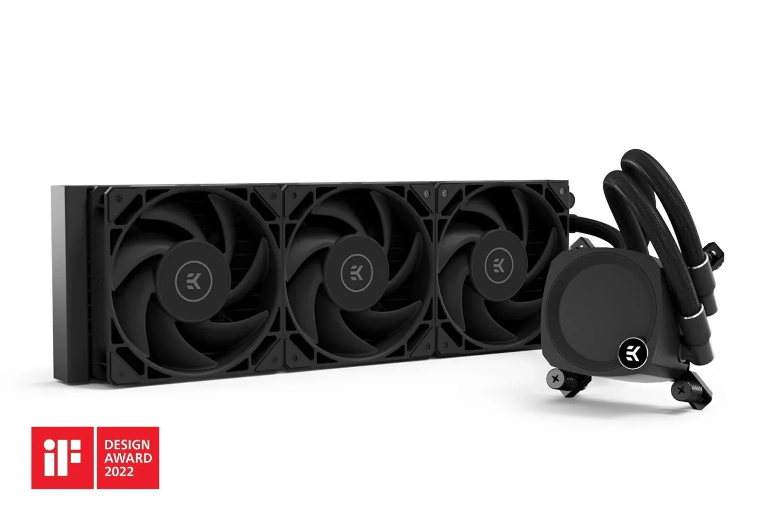 Ekwb EK-Nucleus AIO CR360 Dark Υδρόψυξη AIO CPU με 3 Ανεμιστήρες 120mm Ekwb EK-Nucleus AIO CR360 Dark Υδρόψυξη AIO CPU με 3 Ανεμιστήρες 120mm - Image 1