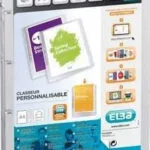 Elba Indstiksmappe A4 Polyvision 15 Mm Front Pocket Clear