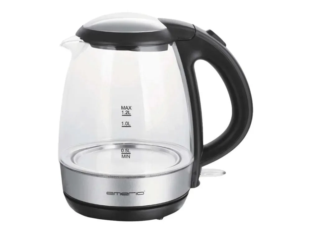 Emerio Βραστήρας 1.2lt 2200W Μαύρος WK-125145 Emerio Βραστήρας 1.2lt 2200W Μαύρος WK-125145 - Image 1