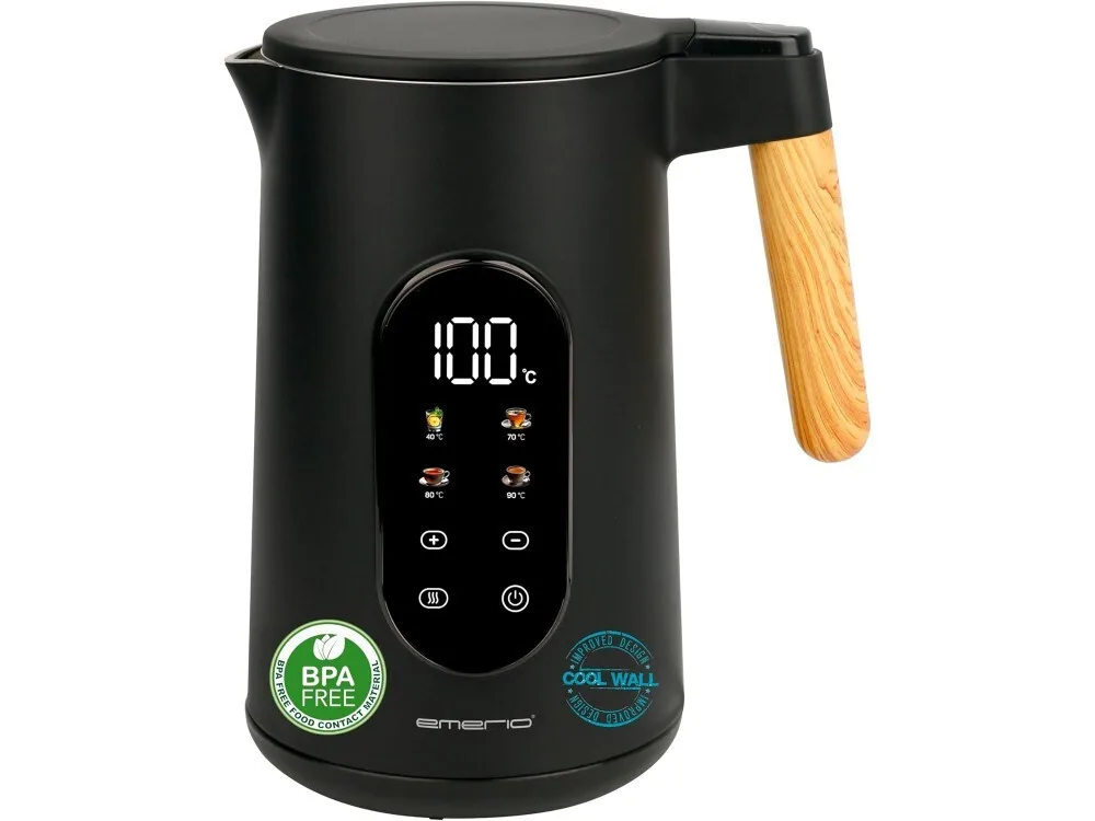Emerio Βραστήρας 1.7lt 2200W Μαύρος WK-132230 Emerio Βραστήρας 1.7lt 2200W Μαύρος WK-132230 - Image 1