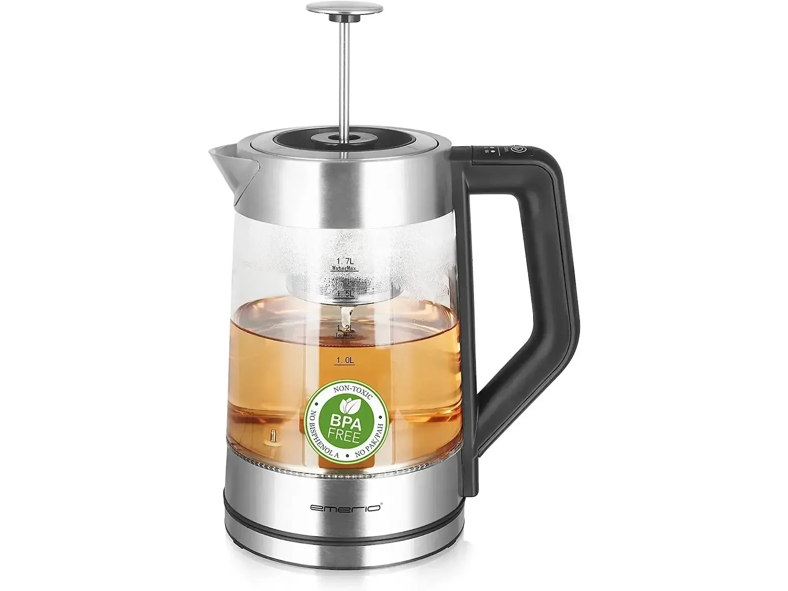 Emerio WK-122730 Βραστήρας 1.7lt 2200W Ασημί Emerio WK-122730 Βραστήρας 1.7lt 2200W Ασημί - Image 1