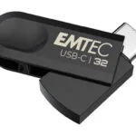 Emtec C280 32GB USB 3.2 Stick Μαύρο