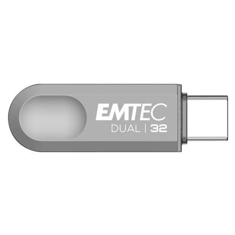Emtec C280 32GB USB 3.2 Stick με σύνδεση USB-A & USB-C Καφέ Emtec C280 32GB USB 3.2 Stick με σύνδεση USB-A & USB-C Καφέ - Image 1