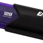 Emtec Click Easy 128GB USB 3.2 Stick Μωβ