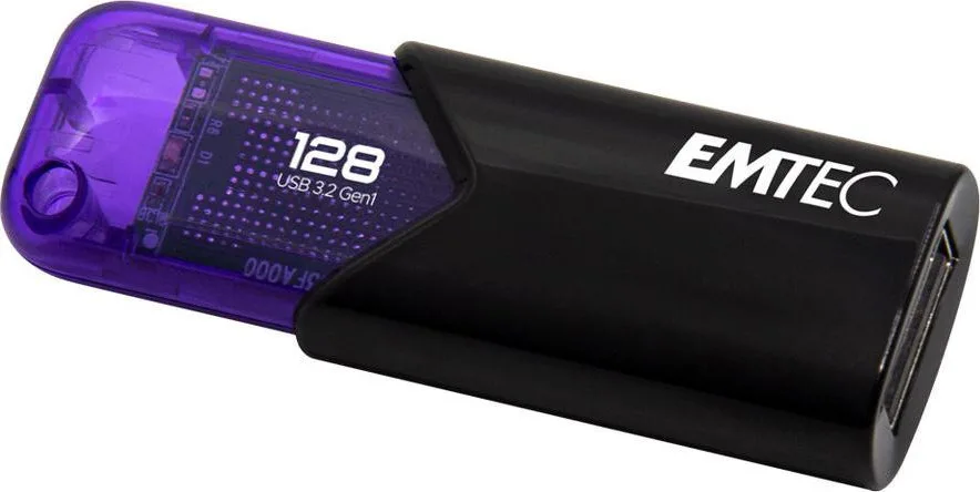 Emtec Click Easy 128GB USB 3.2 Stick Μωβ Emtec Click Easy 128GB USB 3.2 Stick Μωβ - Image 1