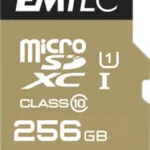 Emtec Elite Gold microSDXC 256GB U1 UHS-I 85MB/s με αντάπτορα