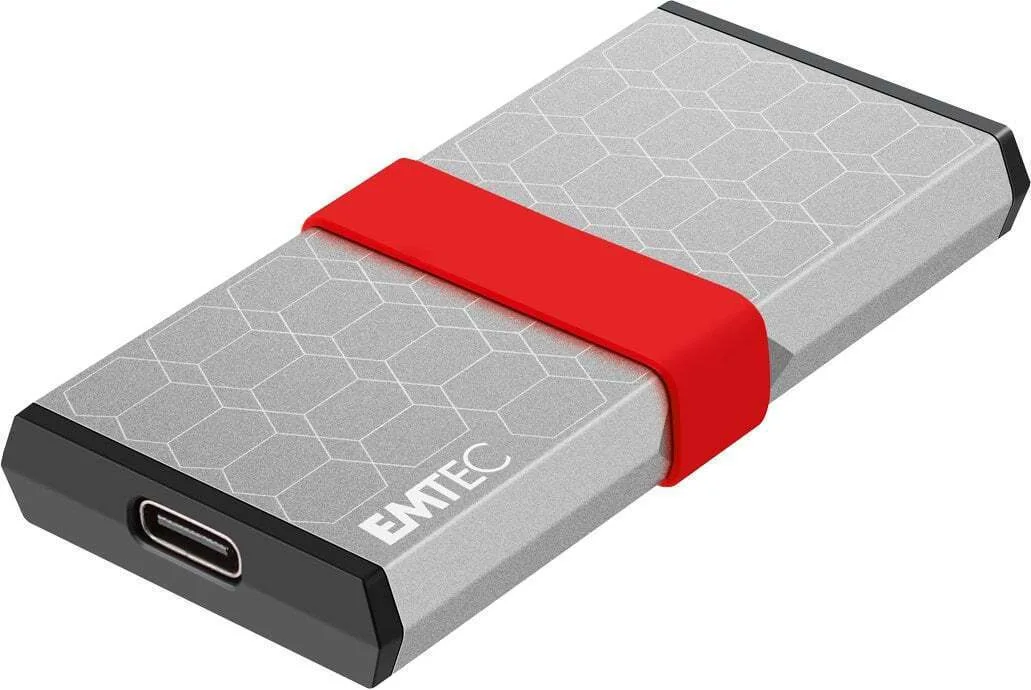 Emtec X205 Mini USB-C Εξωτερικός SSD 512GB 2.5" Γκρι Emtec X205 Mini USB-C Εξωτερικός SSD 512GB 2.5" Γκρι - Image 1