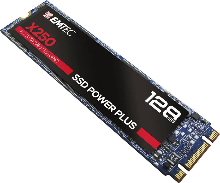 Emtec X250 SSD 128GB τύπου M.2 με σύνδεση SATA III ECSSD128GX250 Emtec X250 SSD 128GB τύπου M.2 με σύνδεση SATA III ECSSD128GX250 - Image 1