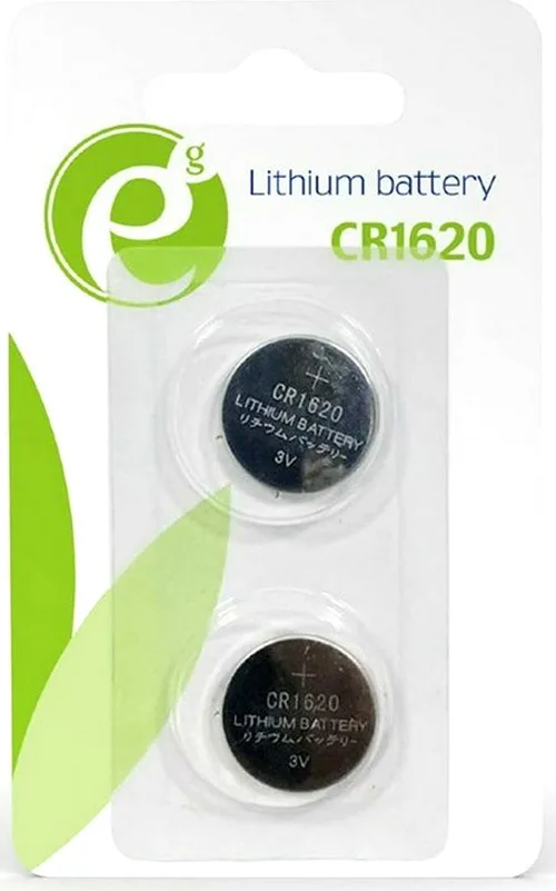 Energenie Μπαταρίες Λιθίου Ρολογιών CR1620 3V 2τμχ Energenie Μπαταρίες Λιθίου Ρολογιών CR1620 3V 2τμχ - Image 1