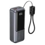 Energenie Compact Power Bank 10000mAh 20W με Θύρα USB-A και Θύρα USB-C Power Delivery / Quick Charge 3.0 Γκρι