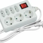 Entac ESE1.5G3X4-1.5-SW Πολύπριζο 7 Θέσεων με Διακόπτη και Καλώδιο 1.5m 15.005.0232