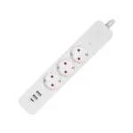 Entac ESES1.5G3-1.5-SW-2UA1UC Πολύπριζο 3 Θέσεων με 2 USB-A, 1 USB-C, Διακόπτη και Καλώδιο 1.5m 15.005.0419