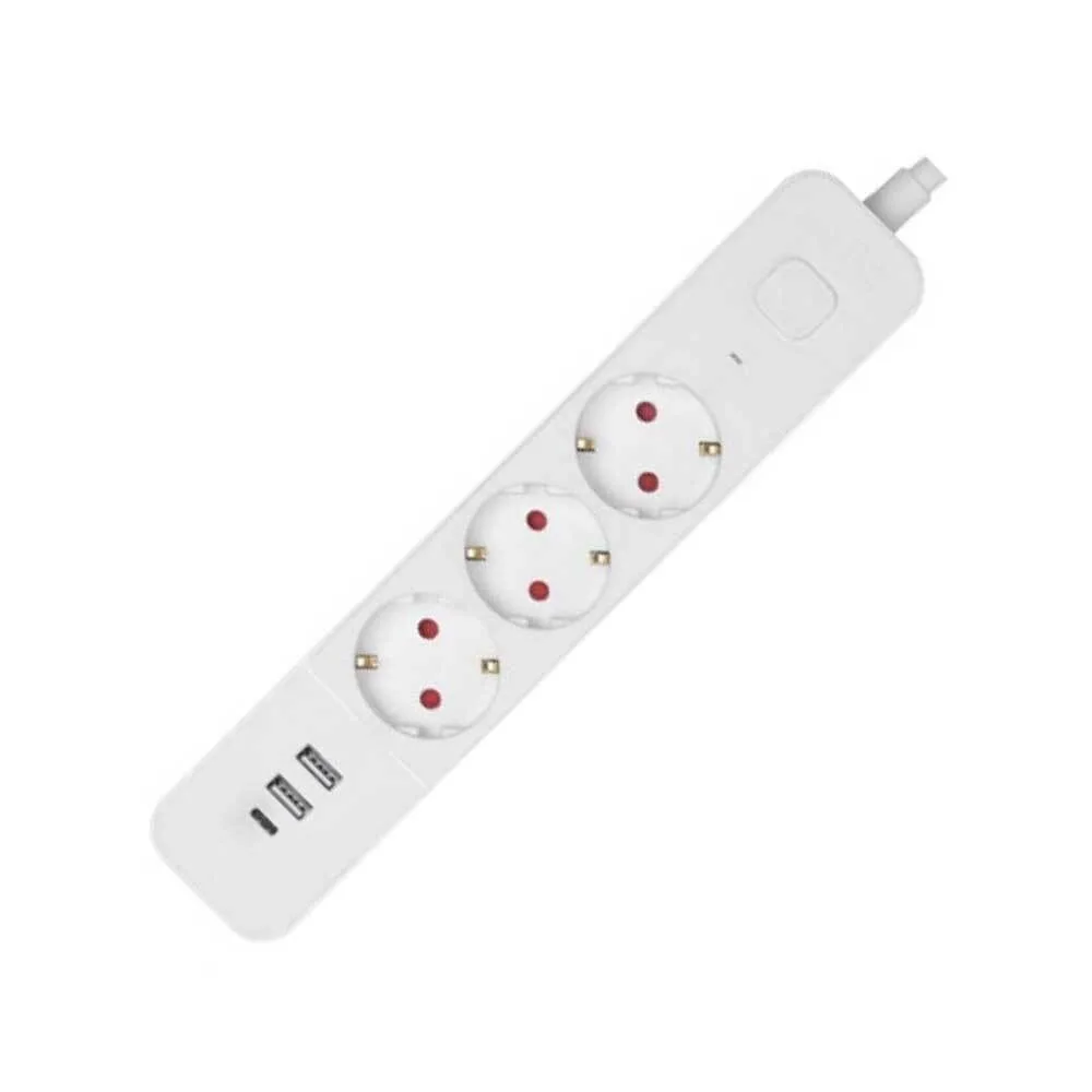 Entac ESES1.5G3-1.5-SW-2UA1UC Πολύπριζο 3 Θέσεων με 2 USB-A, 1 USB-C, Διακόπτη και Καλώδιο 1.5m 15.005.0419 Entac ESES1.5G3-1.5-SW-2UA1UC Πολύπριζο 3 Θέσεων με 2 USB-A, 1 USB-C, Διακόπτη και Καλώδιο 1.5m 15.005.0419 - Image 1
