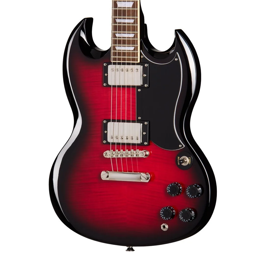 Epiphone Cherry Ηλεκτρική Κιθάρα Double Cut Burst Epiphone Cherry Ηλεκτρική Κιθάρα Double Cut Burst - Image 1