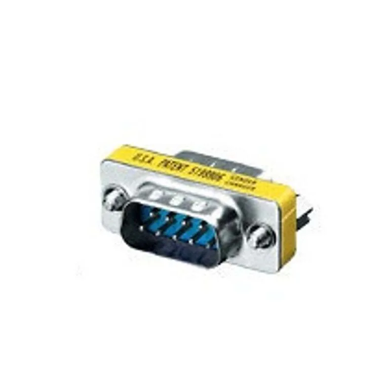 Equip 124300 Μετατροπέας Serial male σε Serial male Κίτρινο 1τμχ Equip 124300 Μετατροπέας Serial male σε Serial male Κίτρινο 1τμχ - Image 1