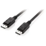 Equip Cable DisplayPort male - DisplayPort male 2m Μαύρο (159332)